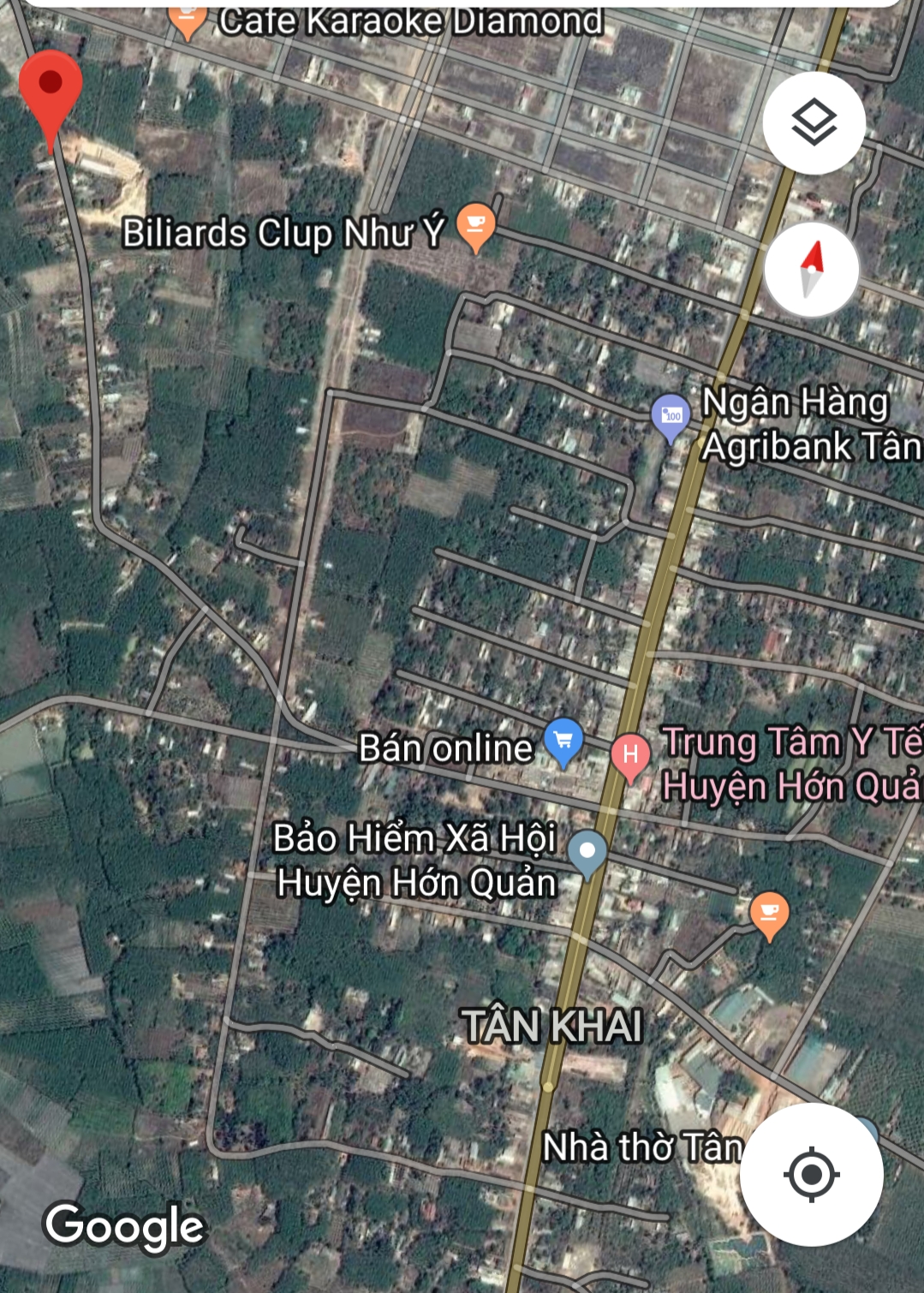 Đất thị trấn tân khai huyện Hớn quản tỉnh Bình Phước - Tung Ta ...