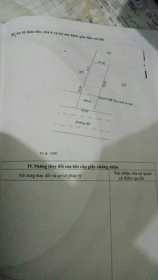 Mặt  tiền  đuong đat chuẩn  bị  lên  nhựa  gần  chợ  trường  học  o thanh  lương  giá 420tr