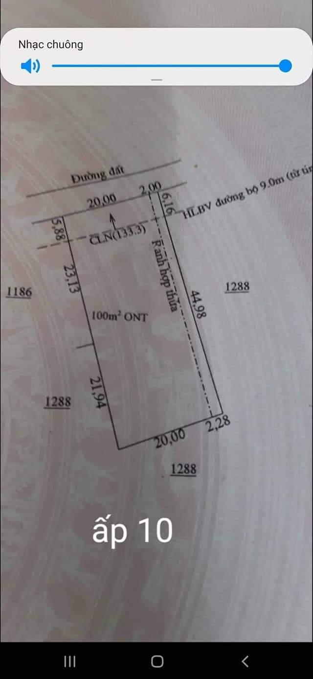 Ấp  10 minh  hưng đường  nhựa  dân  cư  đông đúc  giá  1.180ty