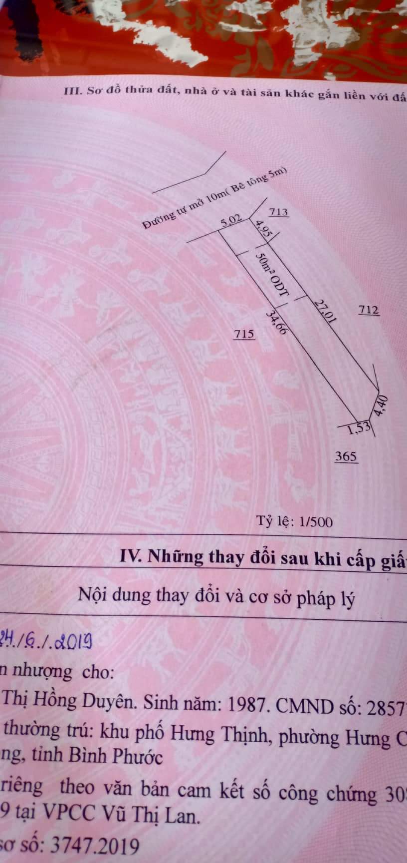 Cần  bán  2 miếng  đất  hưng  chiến dt  5x30x50 và 5x26x50