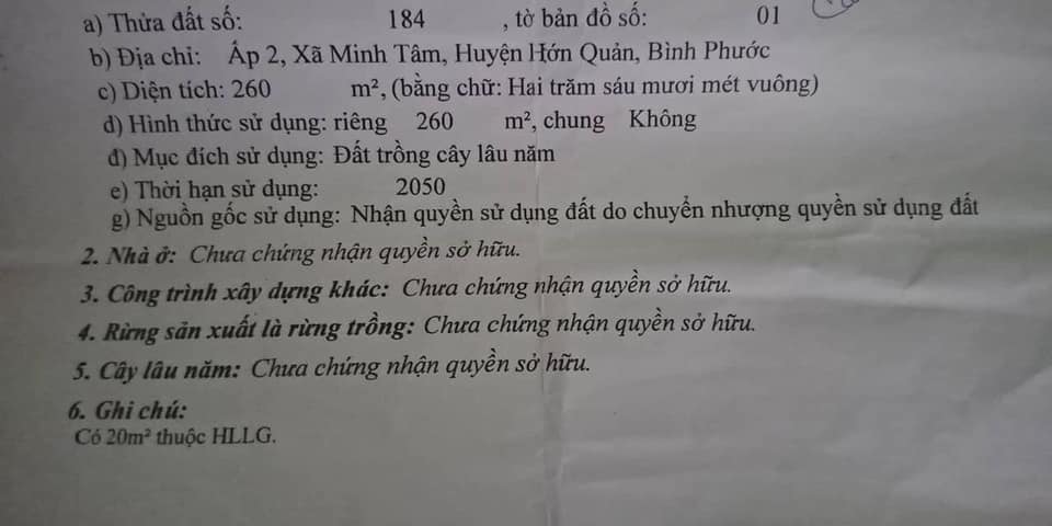 Cần bán căn nhà cấp bốn, ngay mặt tiền đường đất 18m, thuộc xã Minh Tâm, khu vực đông dân. Dt 6.44.100tc