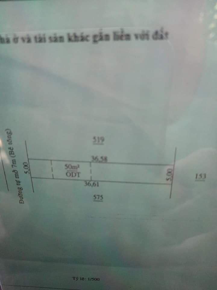 Cần bán đất diện tích 5x36x50tc chưa tới khu phân lô 4 mẫu quẹo phải đương thông xuống nhựa