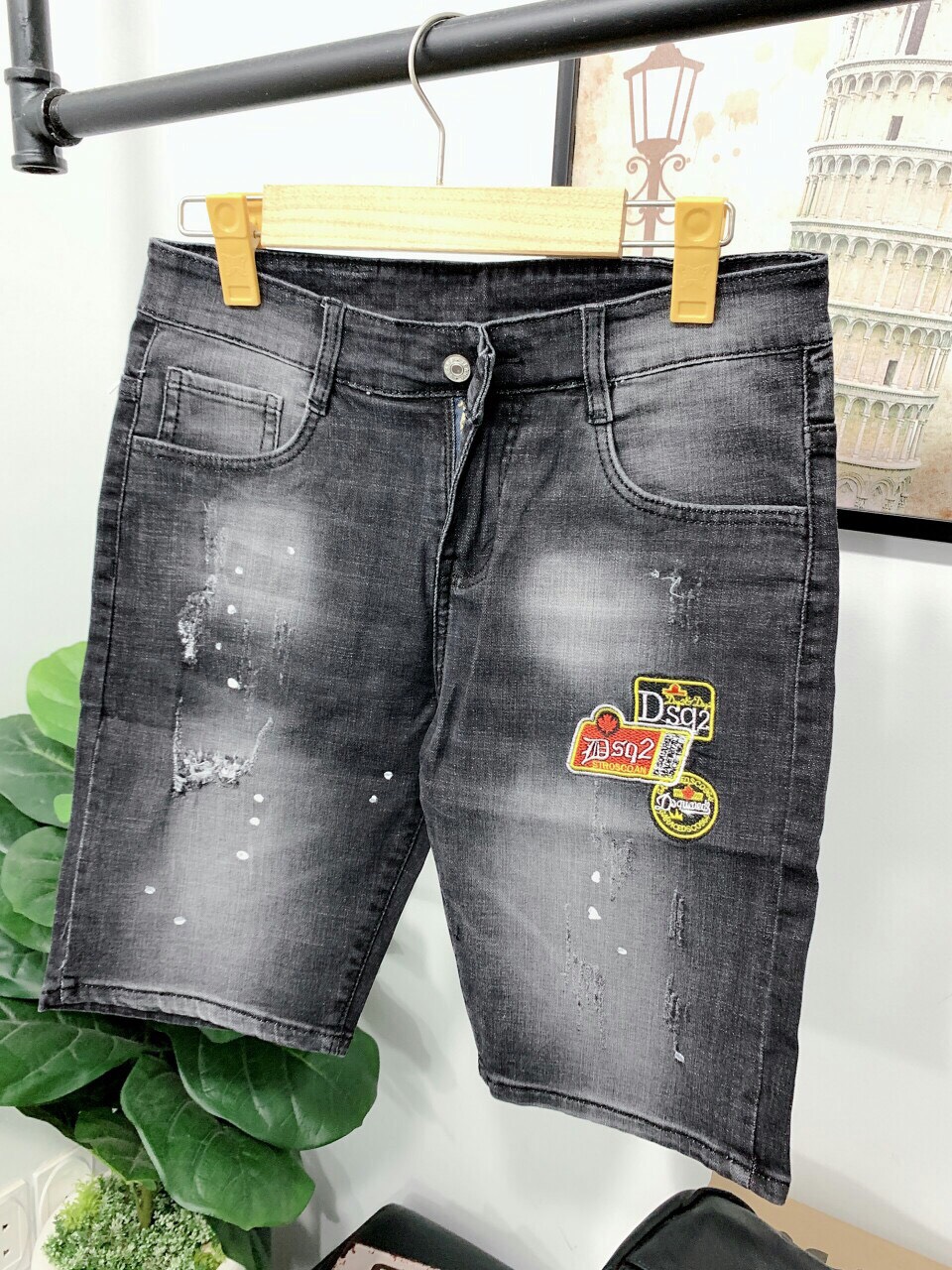 Quần shot jeans nam giá 125k