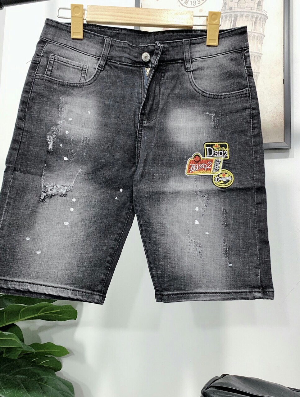 Quần shot jeans nam giá 125k