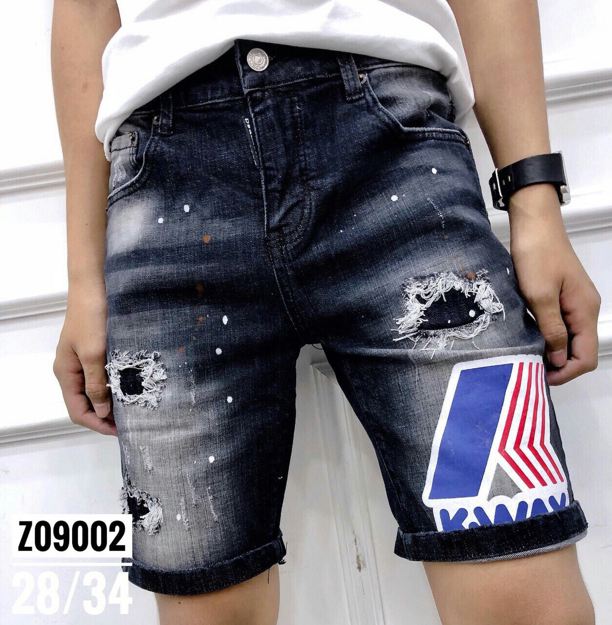 Quần shot jeans nam giá 125k