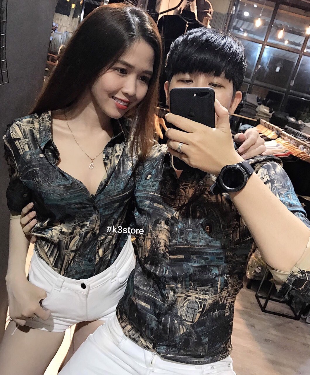 Áo somi kate lụa