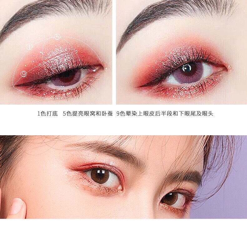 PHẤN MẮT 10 Ô WODWOD BLING EYESHADOW CAO CẤP