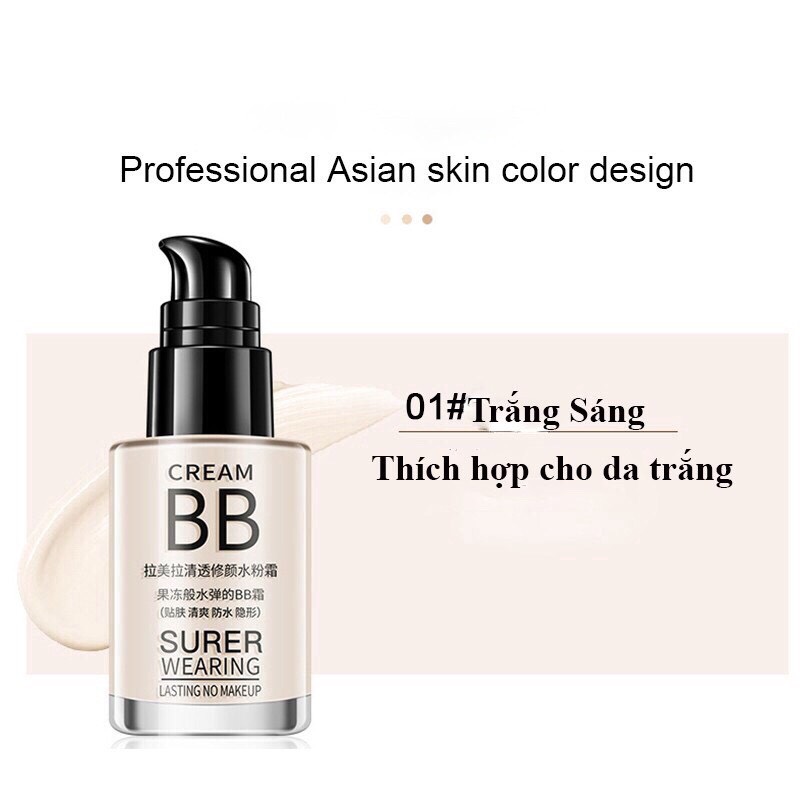 Kem Nền BB Cream Super Wearing Lameila