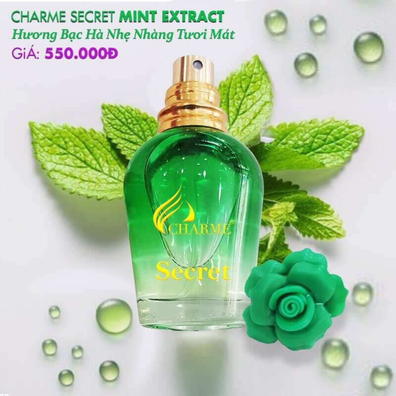 Nước Hoa Vùng Kín Charme Secret 30ml Chính Hãng Charme ( Mint Extract , Rose Extract ) 30ML