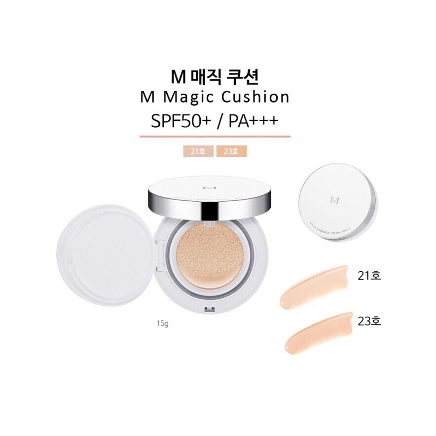 PHẤN NƯỚC MISSHA MAGIC CUSHION SPF 50+ PA+++ Dành Cho Mọi Loại Da Chính Hãng Hàn Quốc