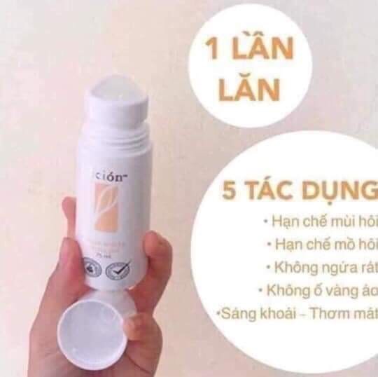 Lăn Nách Mỹ S.cion Pu.re Whi.te Giá 125k