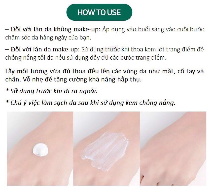 Kem chống nắng Some By Mi truecica mineral 100 calming suncream SPF50+/PA+++ 50ml   giá 235m