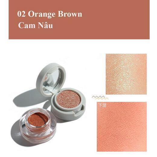 Màu mắt 2 tầng Gogo Tales magnificent double layer eyeshadow creame no.GT139 Giá 80k