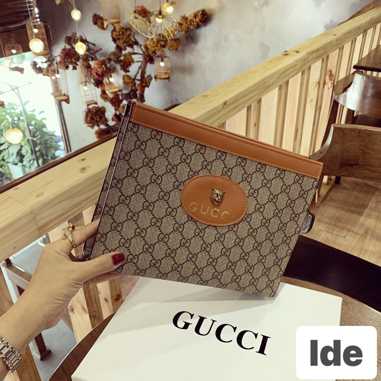 Gucci đầu hổ spsl fullbox 💥chất liệu da giá 300k