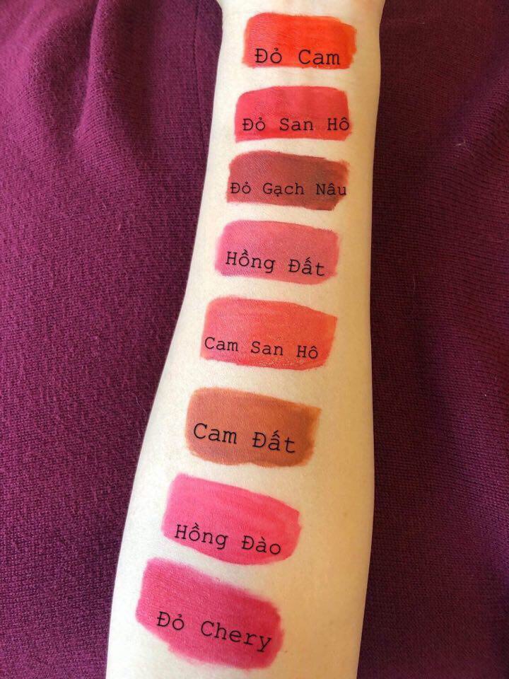 Son Kem Lì Roses Matte Lipstick Version 2019 Chính Hãng Mini Garden Giá 165k