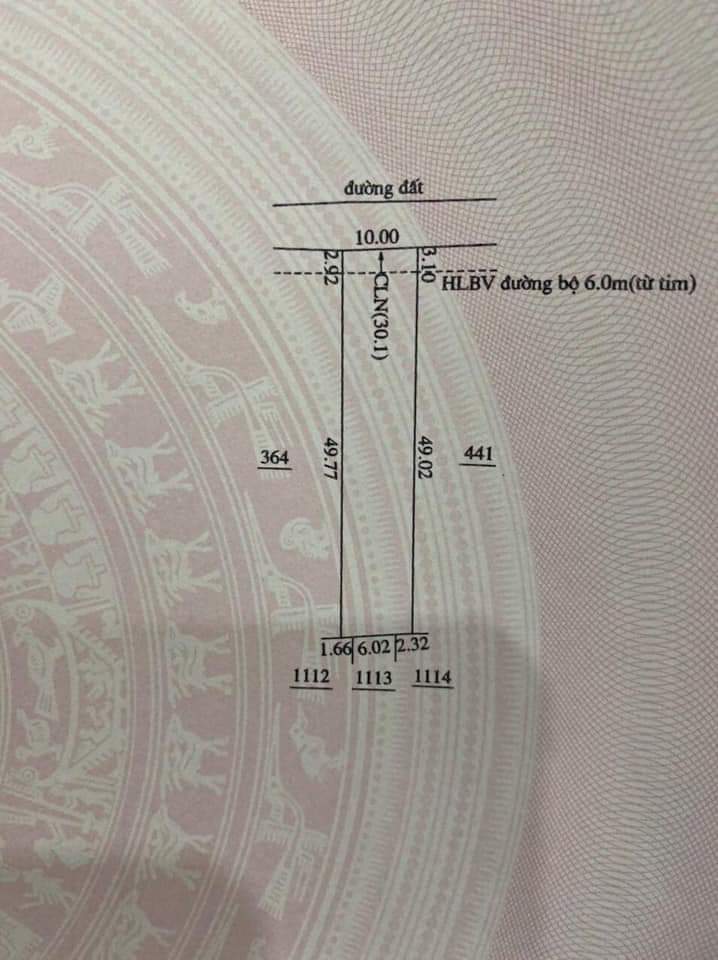 Bán đất Minh Hưng .diện tích 10x50m tcư 50m Giá 145 triệu