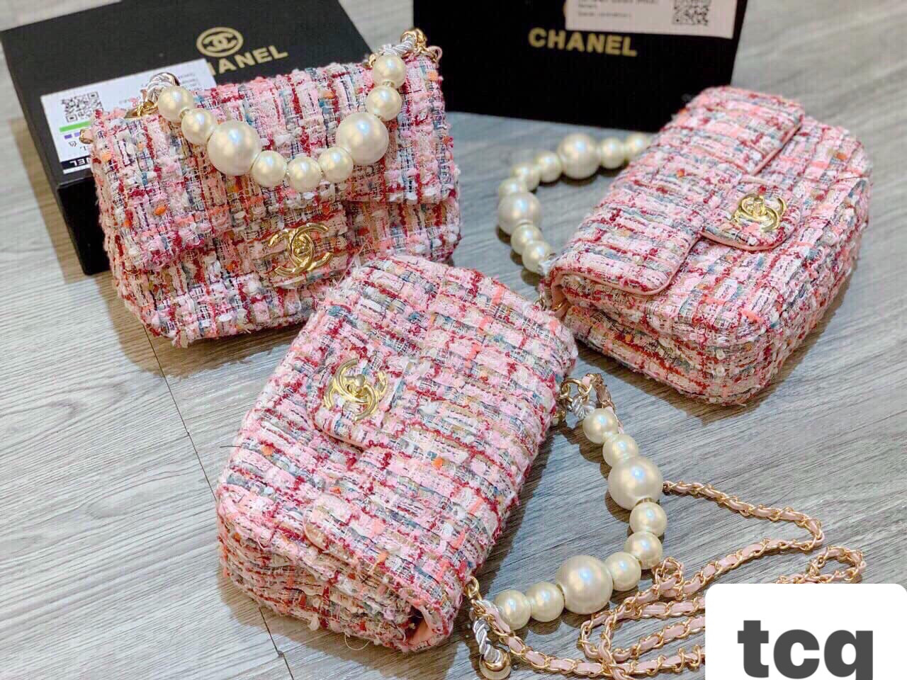 chanel ngọc trai dễ cưng hết nấc nha khach oi  Giá 470k