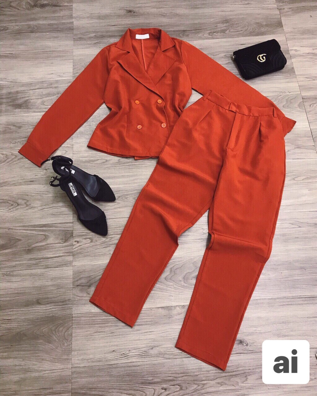 SET VEST CAM ĐẤT SIÊU CHANH XẢ 🍂 Giá 245k