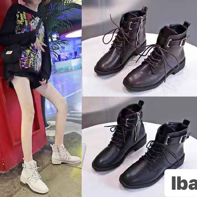 Boot cổ cao đế docto khoá kéo hông giá 260k