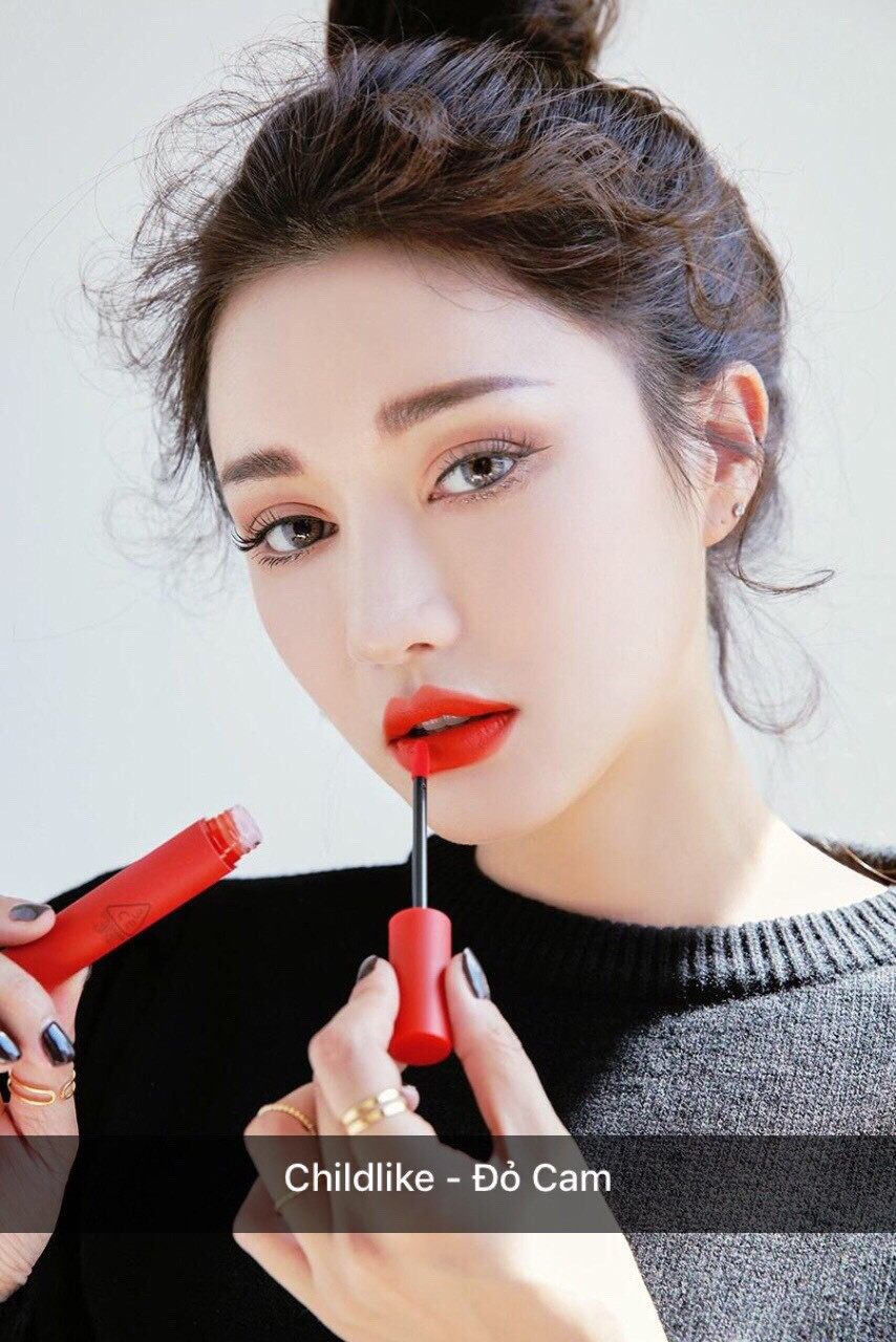 Son 3CE VELVET LIP TINT Auth cam kết hàng Chính hãng, Check mã Hidden tag  Giá sỉ : 200k