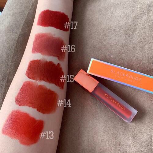 Son kem lì Black Rouge Air Fit Velvet Tint 1, 2,3 chính hãng Hàn Quốc 💰 Giá 145