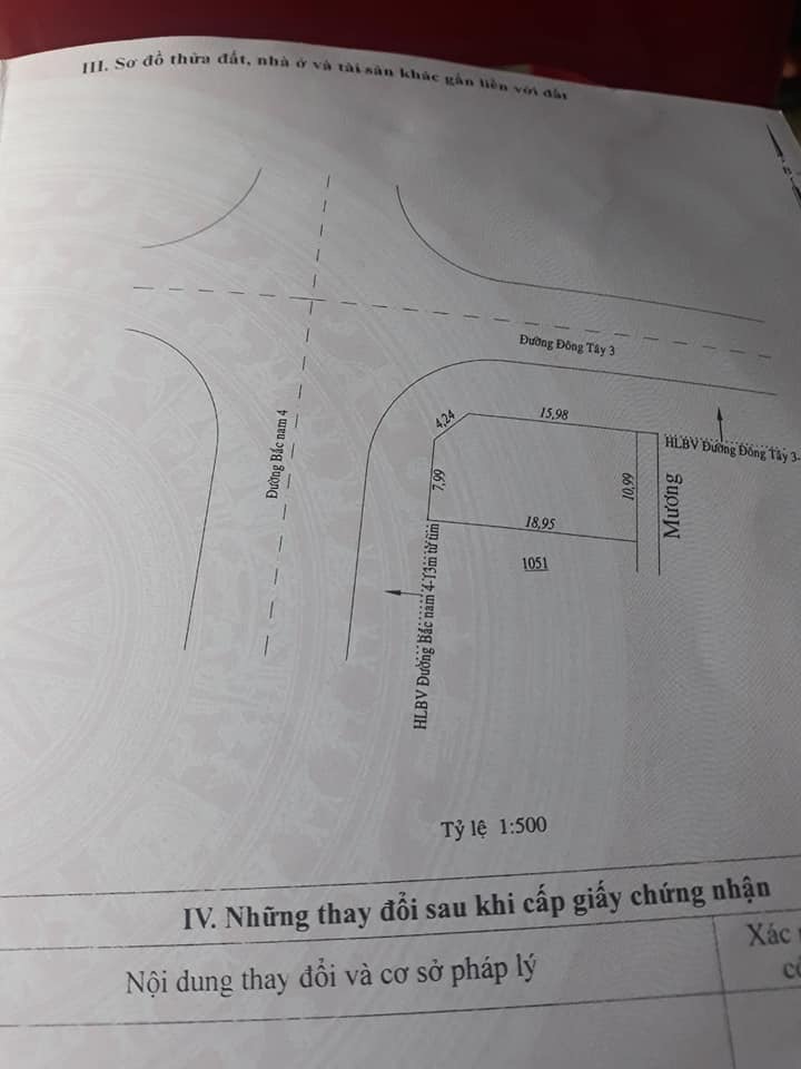 Bán lô góc 2mt TTHC hớn quản giá 1,8 tỉ