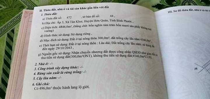 Bán đất tân Khai giá 3ty800 dt 82×38