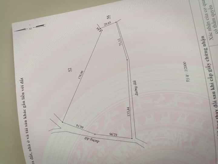 Bán đất Thành an giá 1ty1 dt  176×122