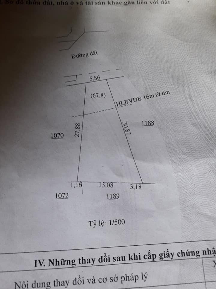 Bán đất mt đường nhựa cách ql13 50m nhà có cửa hàng bán đồ ăn sáng,..
