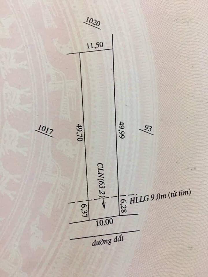 Bán lô đất cách khu dân cư đại Nam 500m bê tông thu nhất vào 800m