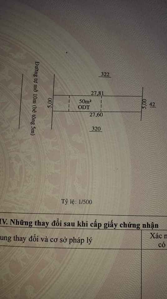 Bán đất phường Bình Tây  dt 5*27*50