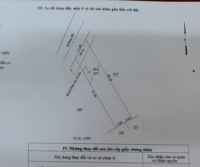 Bán lô đất mt nhựa cách Phan Bội Châu 600m dt 10x45x100tc