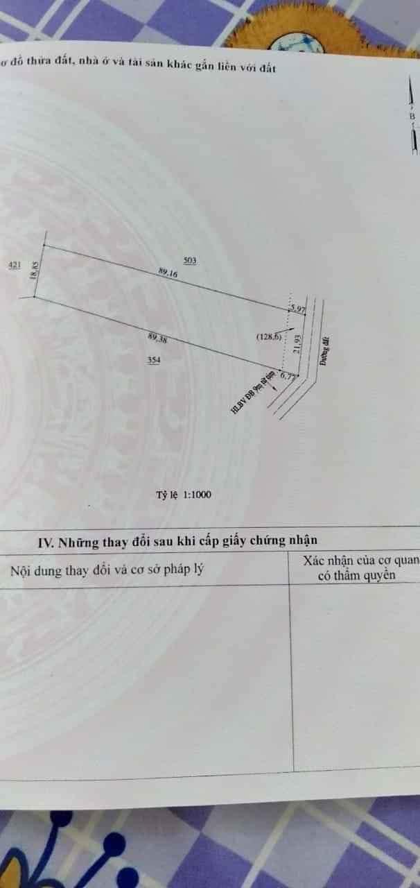 Bán 2 xào đất ( 22*90) xã an phú giá 550tr