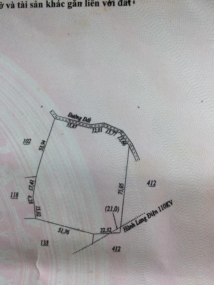 Bán 6,5 xào điều cách đường đt 756 300m xã an khương giá 600tr