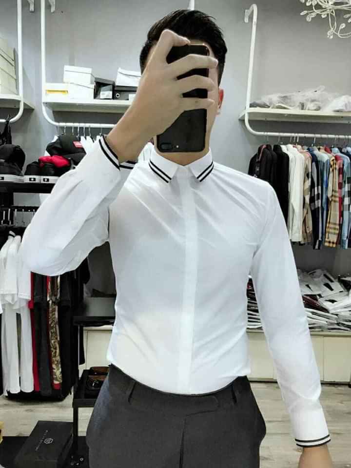 Áo sơmi cặp size l, xl Giá 175k