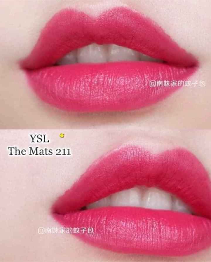 Sơn YSL #211 DECADENT Pink màu hồng san hô 790k