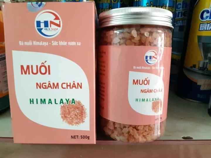 ĐÁ MUỐI NGÂM CHÂN HIMALAYA 💰💰💰120k/ hũ 500g