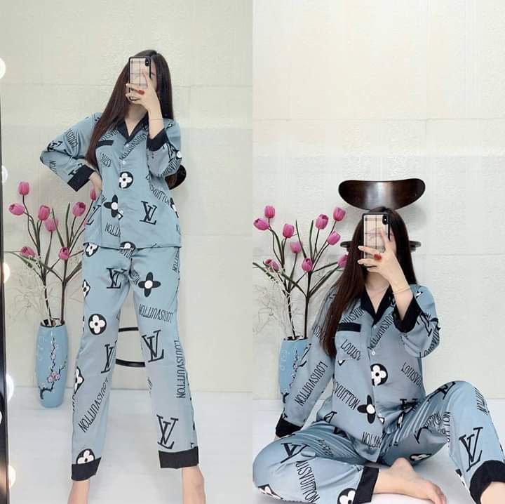 Sét pijama mặc nhà chất lụa mát ,form siêu đẹp loại 1 giá 140k