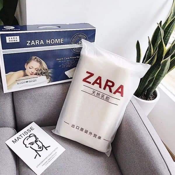 Gối Cao Su non Zara Home (Loại 1) kèm hộp Giá 140k