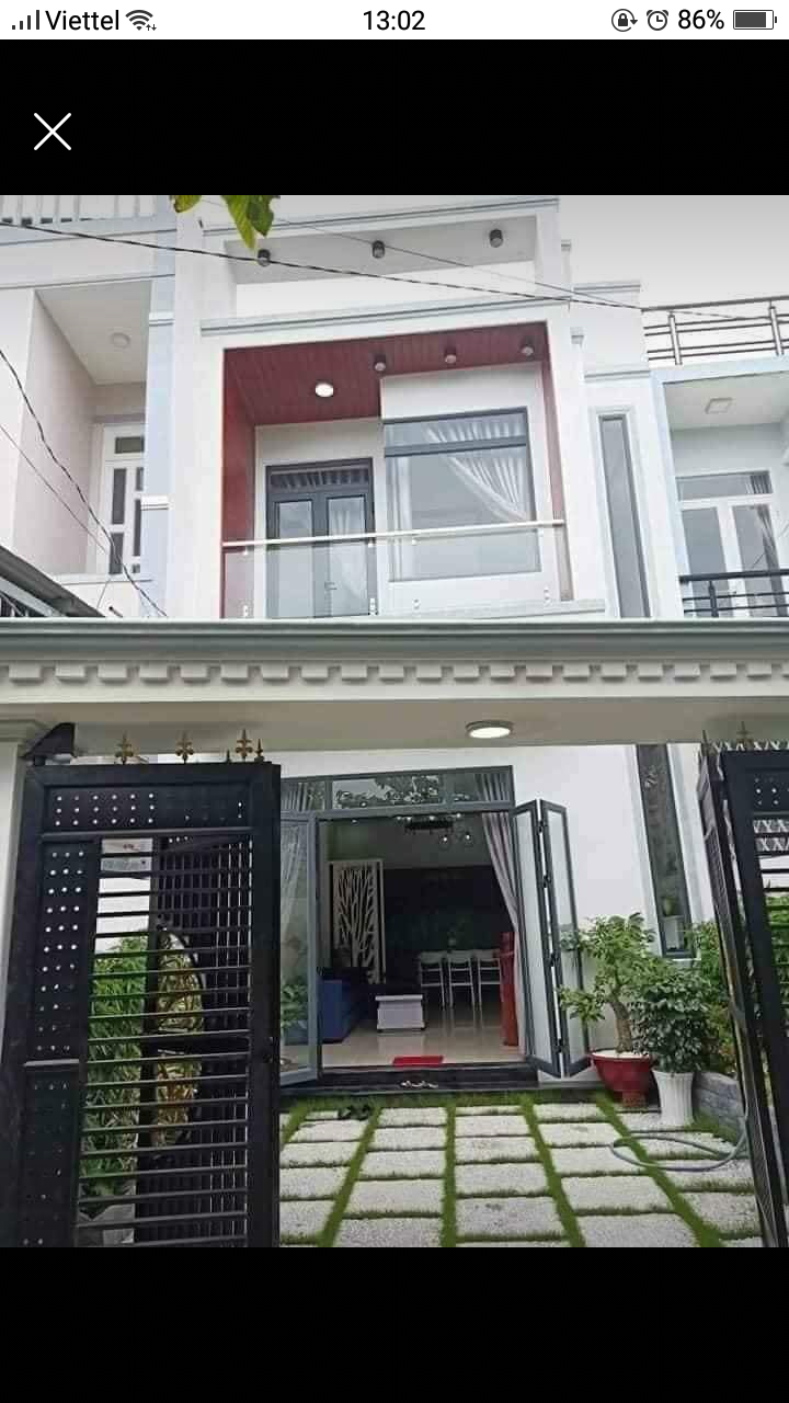 cần bán nhà trệt lầu hẻm 217 Nguyễn Thị Minh khai Phú Hòa thủ dầu một Bình Dương Dt. 90.m 60.m thổ cư đường nhựa giá1.950tr