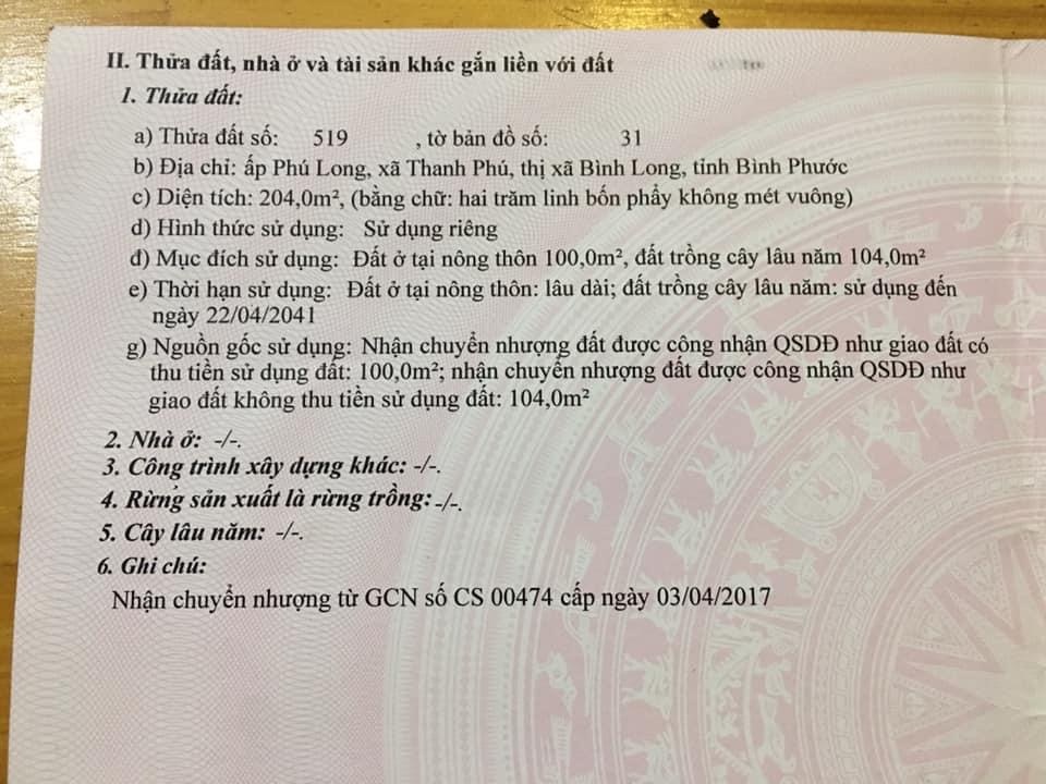 Bán nhà bình Long xã Thanh Phú ngay ngã 4 mai anh giá 750tr dt  41×5