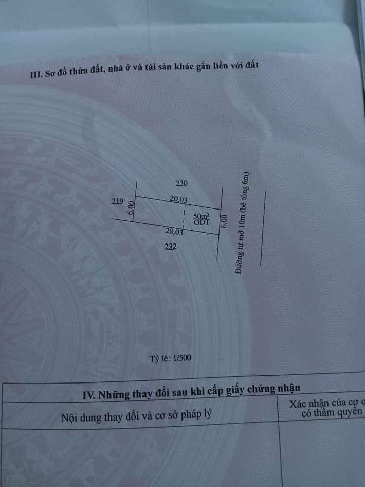 Bán đất ngay ubnd p phú đức xuống 500m – bình Long giá 390tr dt 6×20