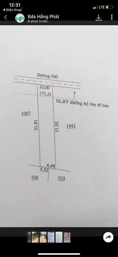 Hẻm cơm chay tân khai 10×52×100tc = giá 1ti100tr