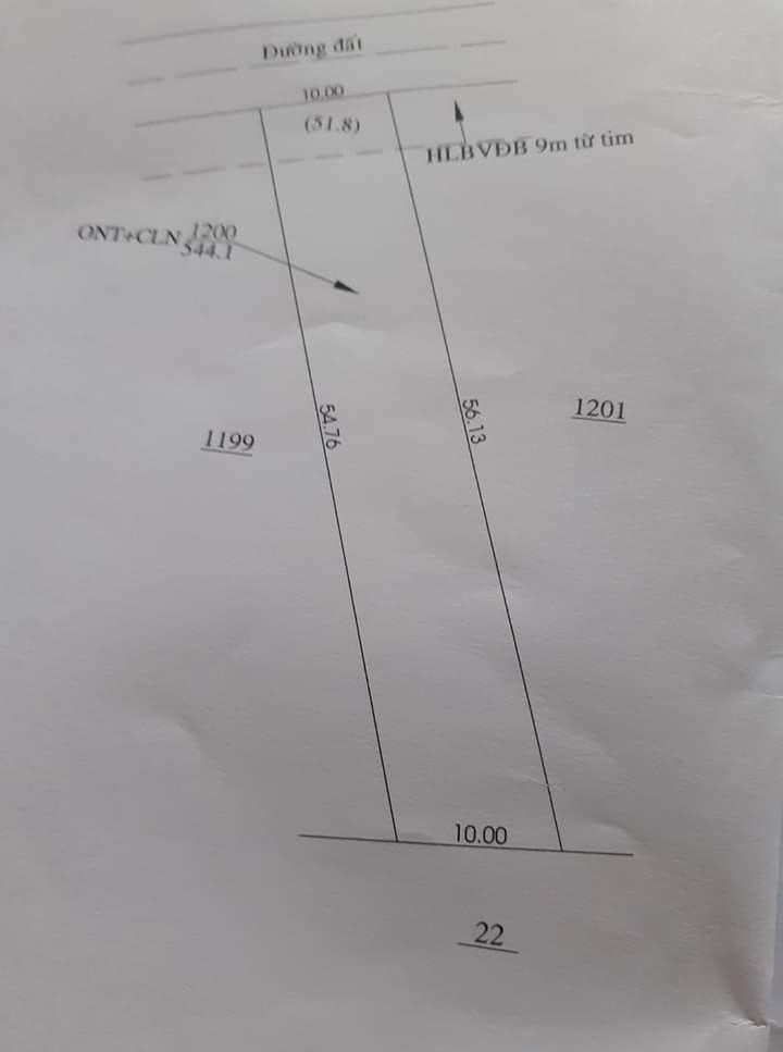 Bán đất Bình Long ngày chợ giá 370tr dt 10×52