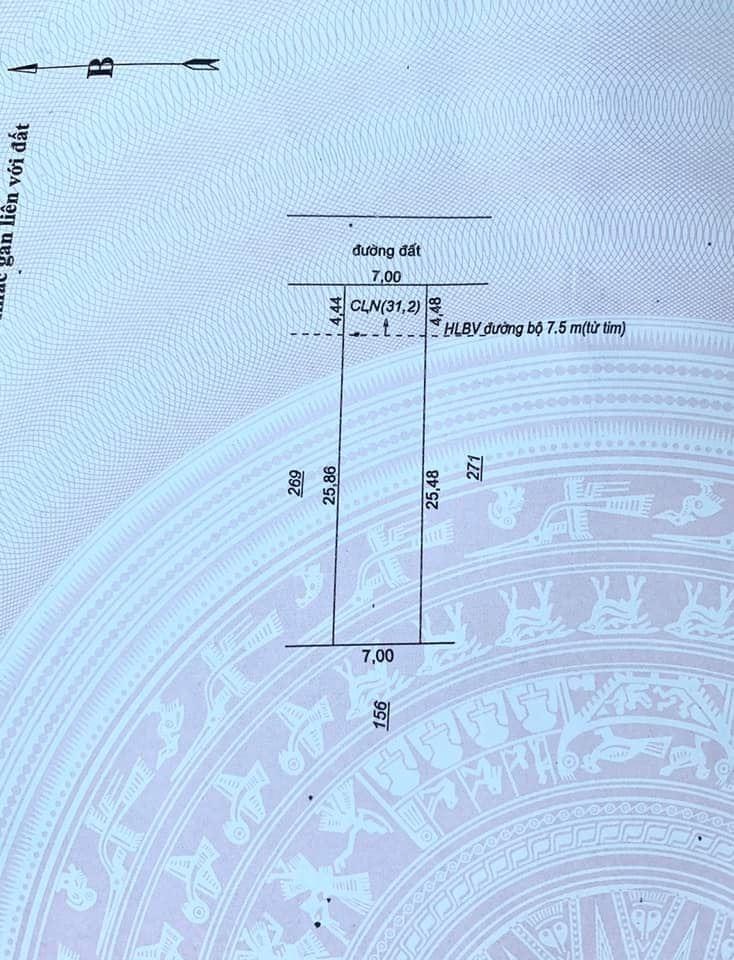 Bán đất Minh Hưng Xác KCN3 bê tông sau lưng DongWA cách đường 32m chỉ 50m giá 720tr dt 7×30