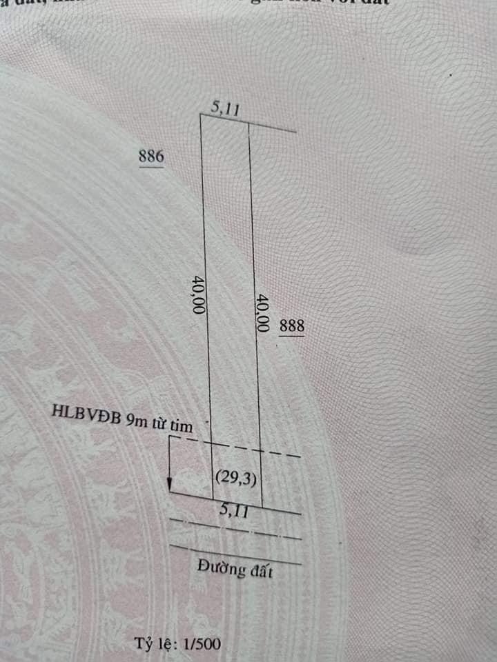 Bán đất kp Bình Tân Hưng Chiến giá 380tr dt 5×40