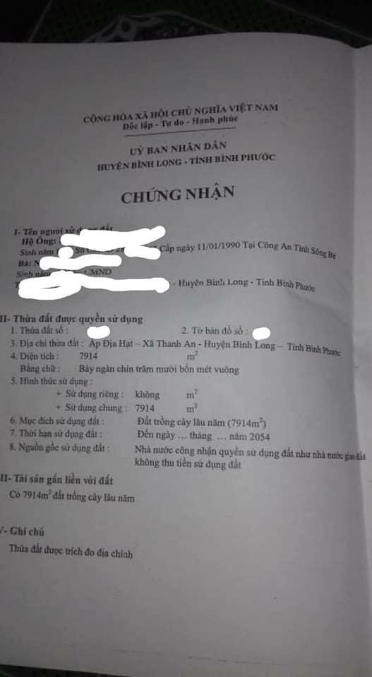 Bán 8 xào xã thanh an giá 600tr