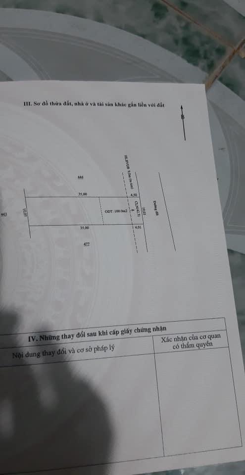 Bán đất đường số 8 Minh Hưng giá 150/m dt 30×10