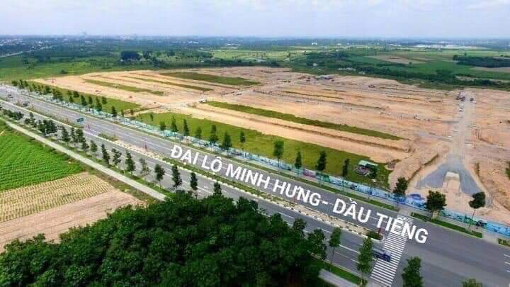 Bán đất mặt tiền đất đỏ Minh Hưng giá 200tr dt 6×40