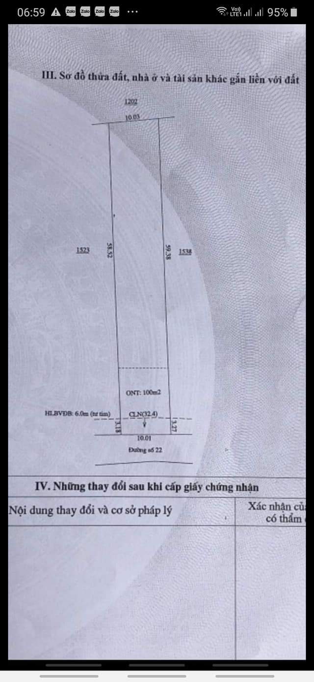 Bán đất ấp 12 minh hưng giá 1tỷ600 dt 10×59